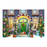 24 Days Advent Calendar 1008Pcs Christmas Puzzle Countdown Calendar Xmas Jigsaw Puzzle Style 1