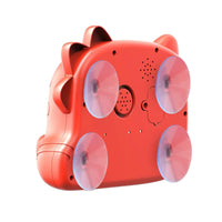Automatic Bubble Machine Musical Dinosaur Bath Toy Red