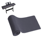 For 88 Keys Piano Keyboard Cover Electronic Keyboard Anti-Dust Cover Gray