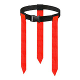 2PCS Adjustable Flag Football Belt Set with Flags for Youth and Adult Players