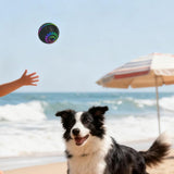 Interactive Smart Dog Ball Toy with LED Lights – Moving & Bouncing Ball for Dogs and Puppies Black