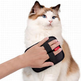 2Pcs Pet Hair Remover Cat Dog Hair Removal Glove for Couch Furniture Carpet Auto Seat