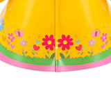 58 cm Raincoat Porch Goose Outfits Yellow Raincoats Costume with Umbrella and Hat