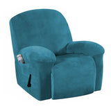 Recliner Cover Non Slip Stretch Recliner Couch Covers Recliner Chair Cover Peacock Blue