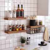 3 Tier Bathroom Shelves Over Toilet Wall Mounted Floating Shelves Toilet Paper Storage Brown
