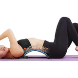Four-Level Back Support Stretcher Back Massager Lumbar Back Support Stretcher Blue