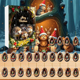 24Pcs Christmas Tree Hanging Ornaments – Decoration for Home and Holiday Party Style 1