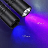 395nm UV Flashlight Mini Black Light for Detection