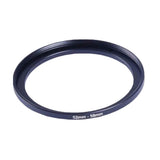 2 PCS Metal Camera Filter Adapter Rings 52mm to 58mm