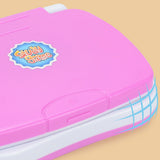 Educational Laptop Toy with Music Bilingual Learning for Ages 4 Years Pink