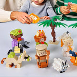 Christmas Advent Calendar – 24-Day Building Block Nativity Toy Gift for Kids