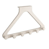 No Drill Over-the-Door Hanger Organizer Doors Towel Racks for Bathroom