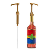 4 Pcs Coffee Syrup Pump Dispenser for 750ml Coffee Syrup Bottles