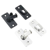 4PCS Stainless Steel Corner Door Lock 90-Degree