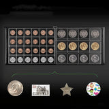 312 Pockets Coin Collection Book Holder for Collectors Coins Stamps Badges Cards