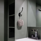 10PCS Wall Hooks Coat Hangers Mounted for Bags Caps Keys