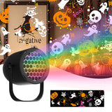 USB LED Christmas Projector Light – Indoor & Outdoor Holiday Decoration Lamp Style 3