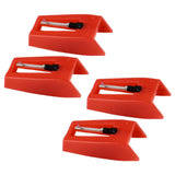 4Pcs Replacement Record Player Needle Tools Compatible with Most Turntables Record Player Stylus