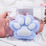 4Pcs Cat Paw Squishy Stress Relief Fidget Toys