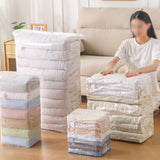 8 PCS Vacuum Storage Bags Cube Combo for Clothes Quilts Travel Space-Saving