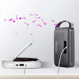 USB/Wired Playback Bluetooth CD Player Rechargeable Walkman White