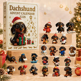 2026 Dachshund Christmas Advent Calendar 24 Day Countdown Adults