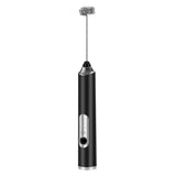3 in 1 Electric Milk Frother Coffee Stirrer Black