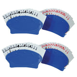 Set of 4 Hands-Free Playing Card Holders for Family Game Nights