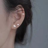 Lightweight Sterling Silver Half Hoop Earrings for Daily Wear Party