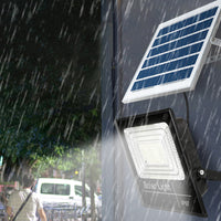 200W Solar LED Flood Light Water Resistance Outdoor Spotlight Garden Yard Lamp
