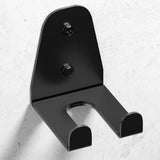 Olympic Barbell Hanger Space Saving Garage Gym Bar Wall Mount Rack