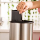 360 Degree Rotating Stainless Steel Holder for Kitchen Counter with Drain Holes