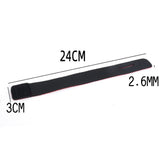Fishing Rod Straps 10PCS Clips for Casting Spinning Fly Rod Red
