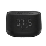 White Noise Sound Machine With Alarm Clock And Breathing Light - Black