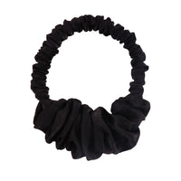 Heatless Curling Scrunchie No Heat Hair Roller for Long Hair Black