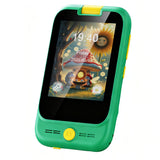 2 in 1 Smart Phone Toy with Microscope Camera Mini Pocket Handheld STEM Educational Toy - Green