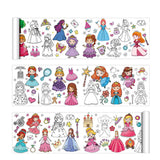 4PCS Large Coloring Paper Scroll Rolls Drawing Set 30x300cm for Little Ones