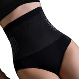 High Waist Shapewear Shorts for Women Seamless Tummy Control Underwear Black