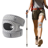Professional Sports Knee Brace Meniscus Support for Running Hiking Gray