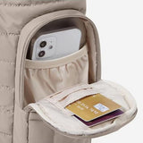Water Bottle Holder Crossbody Bag with Strap Gym Accessories Camel