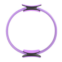 Pilates Ring Resistance Training Tool Yoga Exercise Magic Circle Grip Purple