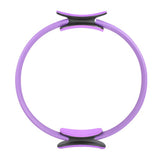 Pilates Ring Resistance Training Tool Yoga Exercise Magic Circle Grip Purple