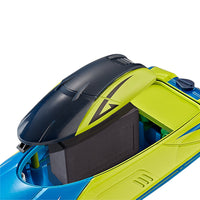 2.4GHz RC Speed Boat Toy – Remote Control Racing Yacht for Pools & Lakes Blue