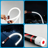 Flexible LED Work Light Rechargeable USB Hands-Free Lighting for Auto Repair Garage Workshop Camping