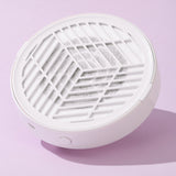 Nail Dust Collector Vacuum Fan for Nail Tech Quiet & Compact Dust Extractor White