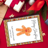3 PCS Christmas Gift Card Money Holder Book Set for DIY Gifting