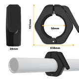 Quick Release Olympic Barbell Clamps – Weight Bar Clips for Home Gym
