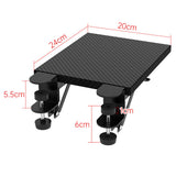 Ergonomic Desk Extender Tray with Foldable Armrest for Desk Office Home Use