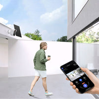 1080P WiFi Solar Security Camera Wireless Motion Detection Surveillance Camera 2-Way Audio Color Night Vision Cam