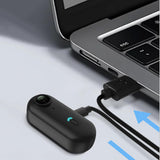 Mini Thumb Action Camera – Portable Wearable Body Cam with Rotating Clip Black